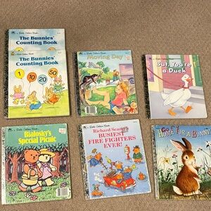 Little Golden Books Set - Colorful Children's Stories